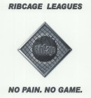 RIBCAGE LEAGUES RIBCAGE NO PAIN NO GAME