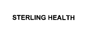 STERLING HEALTH
