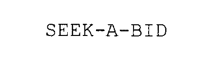 SEEK-A-BID