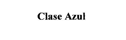 CLASE AZUL