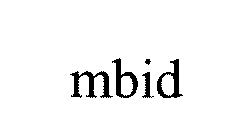 MBID