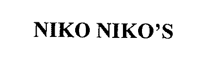 NIKO NIKO'S