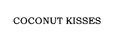 COCONUT KISSES