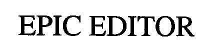 EPIC EDITOR