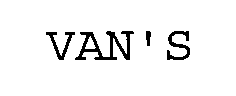 VAN'S