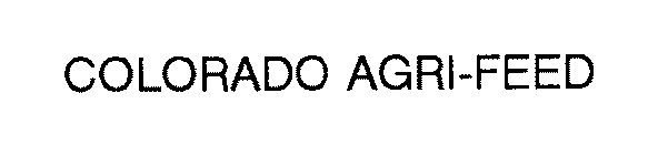 COLORADO AGRI-FEED