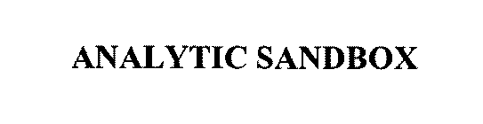 ANALYTIC SANDBOX