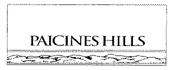 PAICINES HILLS