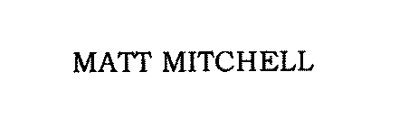 MATT MITCHELL