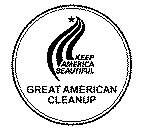 KEEP AMERICA BEAUTIFUL GREAT AMERICAN CLEANUP