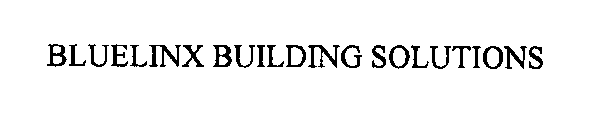 BLUELINX BUILDING SOLUTIONS