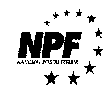 NPF NATIONAL POSTAL FORUM