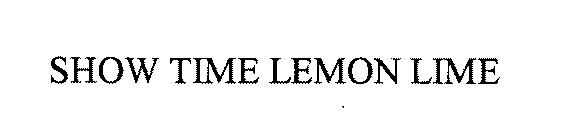 SHOW TIME LEMON LIME