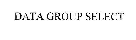 DATA GROUP SELECT