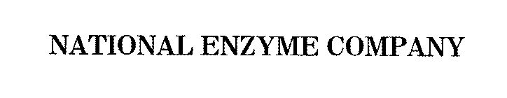 NATIONAL ENZYME COMPANY