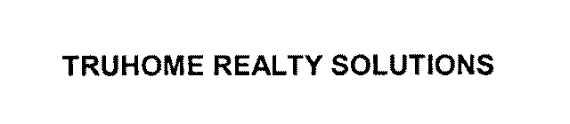 TRUHOME REALTY SOLUTIONS