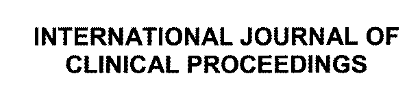 INTERNATIONAL JOURNAL OF CLINICAL PROCEEDINGS