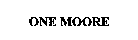 ONE MOORE