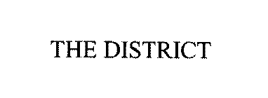 THE DISTRICT