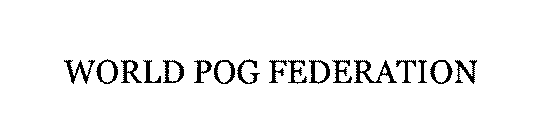 WORLD POG FEDERATION