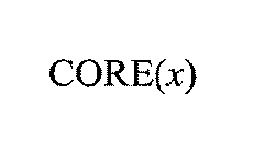 CORE(X)