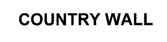COUNTRY WALL