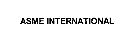 ASME INTERNATIONAL