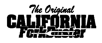 THE ORIGINAL CALIFORNIA FORKDUSTER