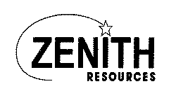 ZENITH RESOURCES