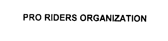 PRO RIDERS ORGANIZATION