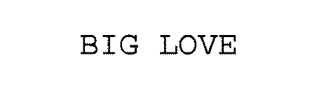 BIG LOVE