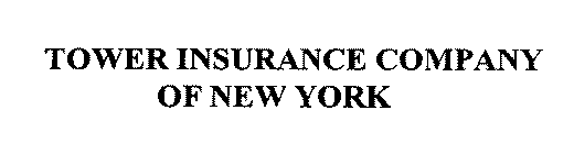TOWER INSURANCE COMPANY OF NEW YORK