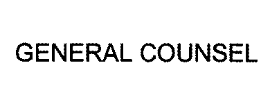 GENERAL COUNSEL