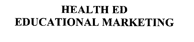 HEALTH ED EDUCATIONAL MARKETING