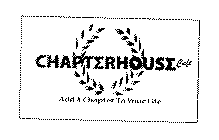 CHAPTERHOUSE CAFE ADD A CHAPTER TO YOUR LIFE