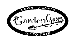 GARDEN GUYS DOWN TO EARTH UP TO DATE