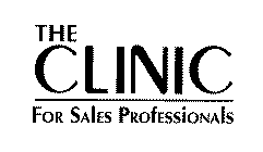 THE CLINIC FOR SALES PROFESSIONALS