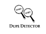 DUPE DETECTOR 01001