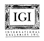 IGI INTERNATIONAL GALLERIES INC.