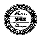 CONTRACTOR'S WINNER'S CIRCLE JONES MOTOR HOTSHOT EXPRESS JONES EXPRESS