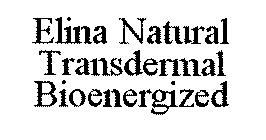 ELINA NATURAL TRANSDERMAL BIOENERGIZED