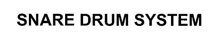 SNARE DRUM SYSTEM