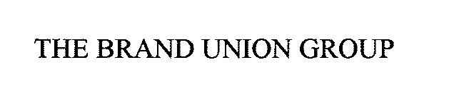 THE BRAND UNION GROUP