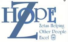 Z HOPE ZETAS HELPING OTHER PEOPLE EXCEL