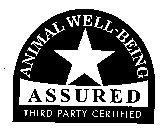 ANIMAL WELL-BEING ASSURED THIRD PARTY CERTIFIED