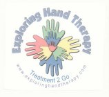 EXPLORING HAND THERAPY TREATMENT 2 GO WWW.EXPLORINGHANDTHERAPY.COM