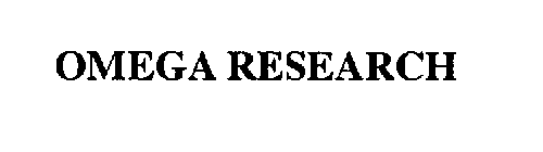 OMEGA RESEARCH