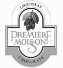 CHOCOLAT PREMIÈRE MOISSON CHOCOLATE