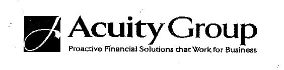 ACUITY GROUP PROACTIVE FINANCIAL SOLUTIONS THAT WORK FOR BUSINESS