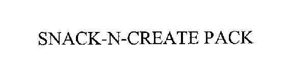 SNACK-N-CREATE PACK